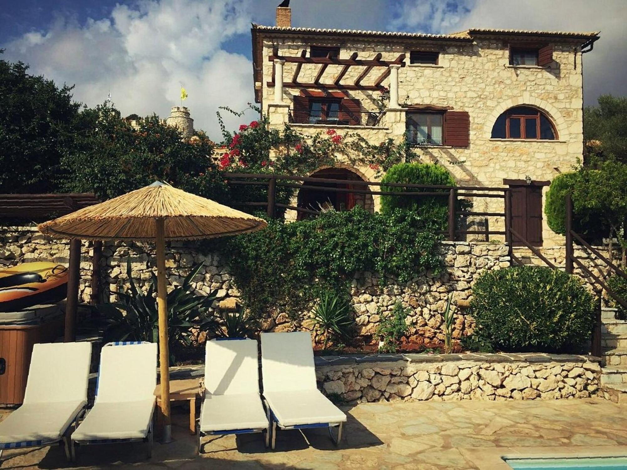 Villa Poseidon Residence Skinária Exterior foto